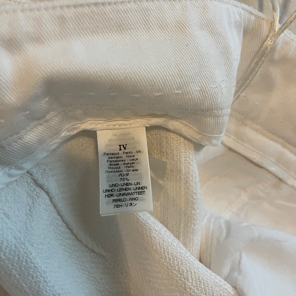 Forte Forte Linen Fishbone Pattern Trousers - Picture 5 of 5